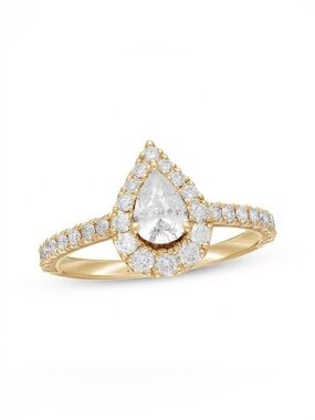 Neil Lane 14k 1ct Pear Ring